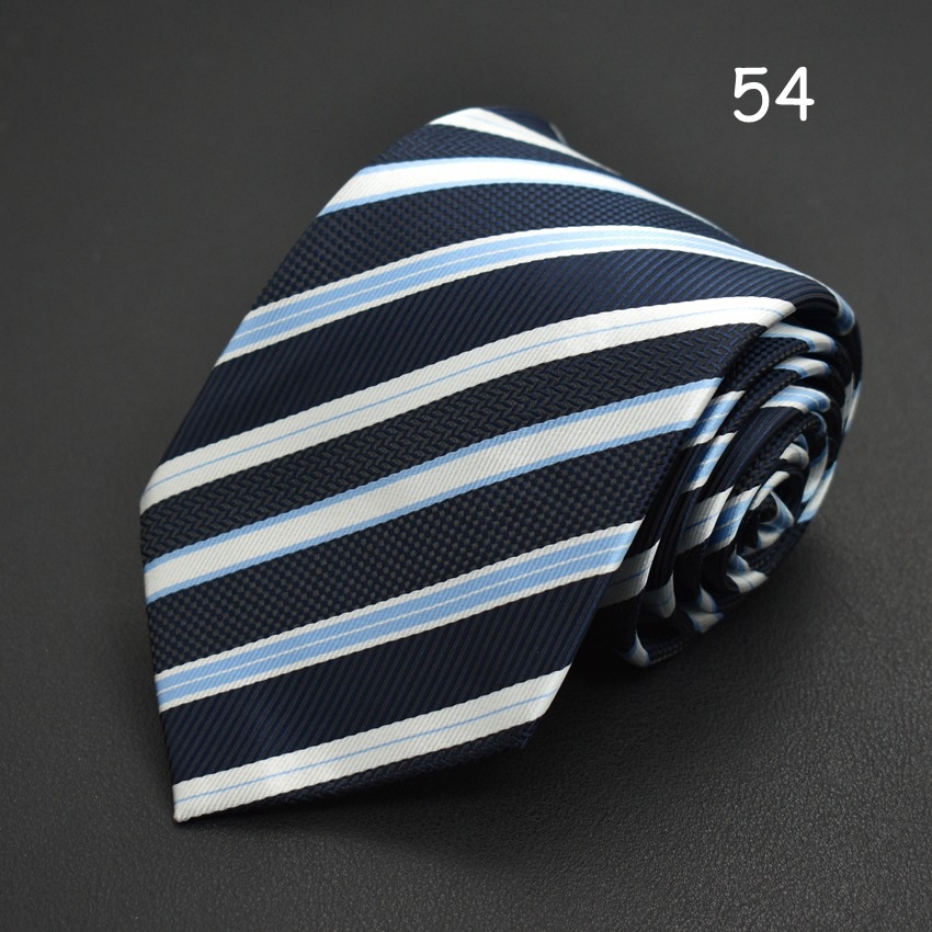 Cà Vạt Lụa Polyester 8cm Thời Trang Công Sở Cho Nam Và Nữ