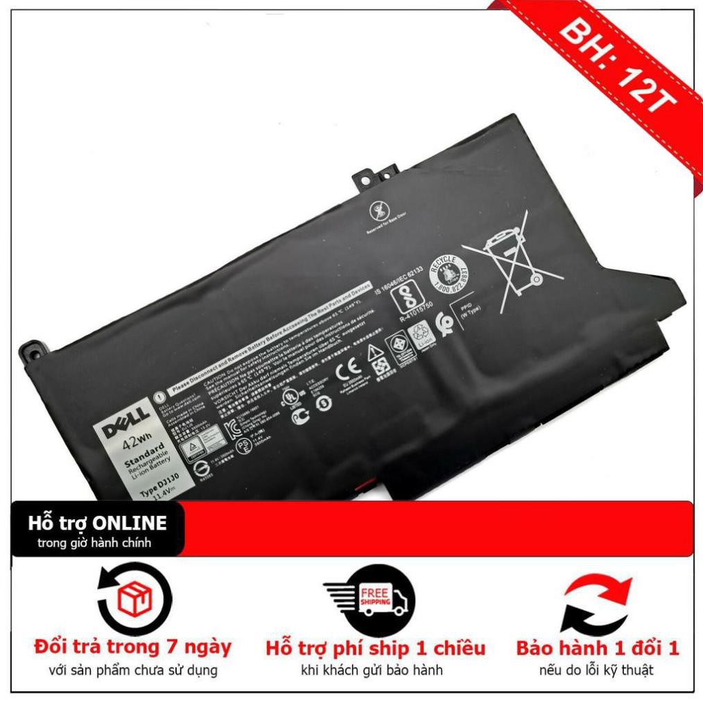 [BH12TH] PIN LAPTOP DELL LATITUDE E7280 E7480 BATTERY F3YGT DM3WC 2X360WH 7.6V 9G MYJ96 DJ1J0