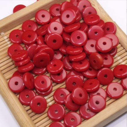 100 Hạt Xỏ Bằng Acrylic Dùng Làm Trang Sức Thủ Công