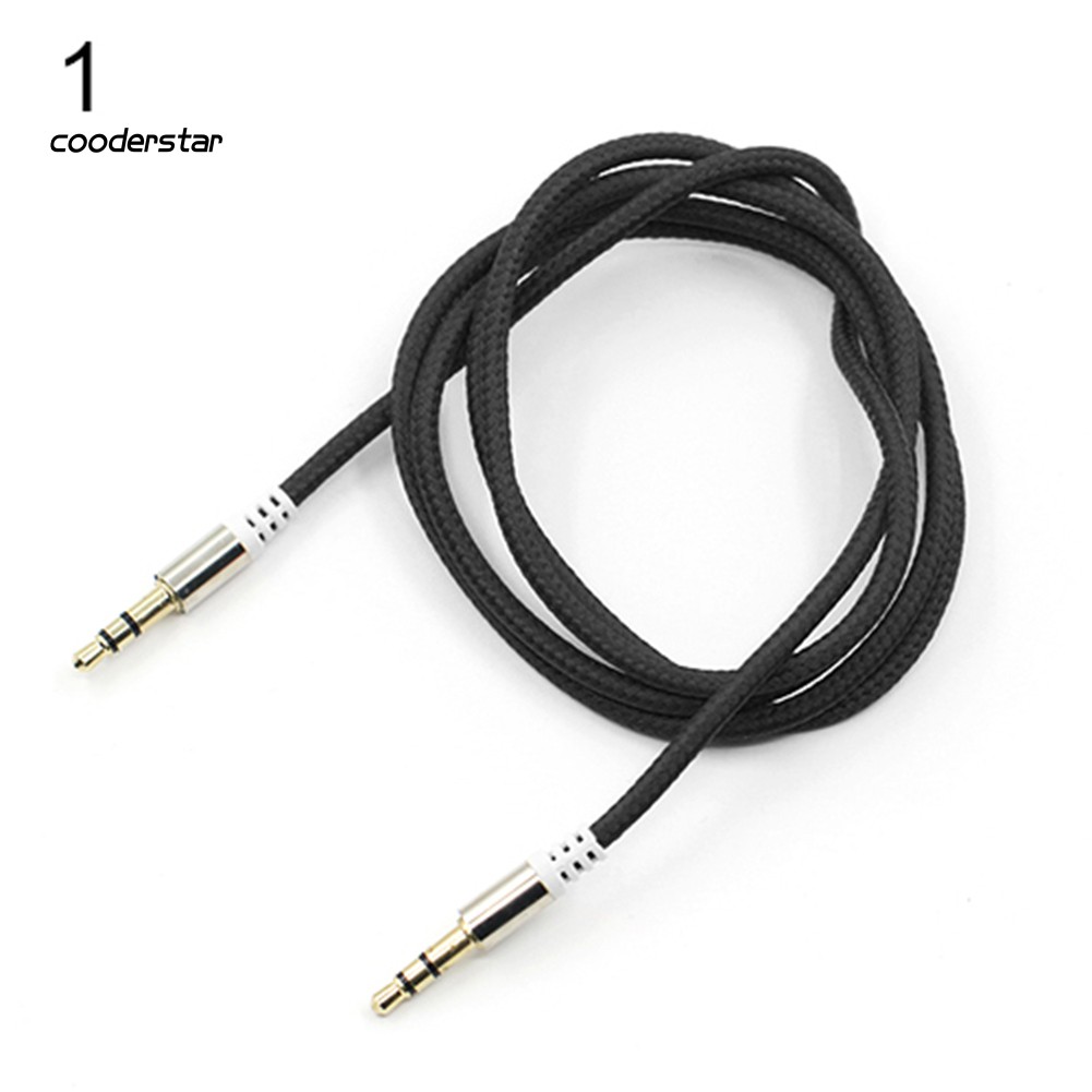 Dây cáp nối cổng 3.5mm với cổng Aux dành cho điện thoại iPod