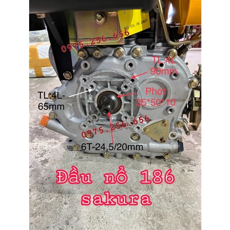 Đầu Nổ 186 SAKURA-HR Tổng Thành