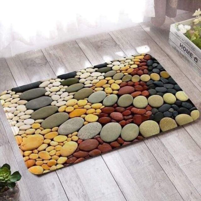 Thảm lau chân 3d