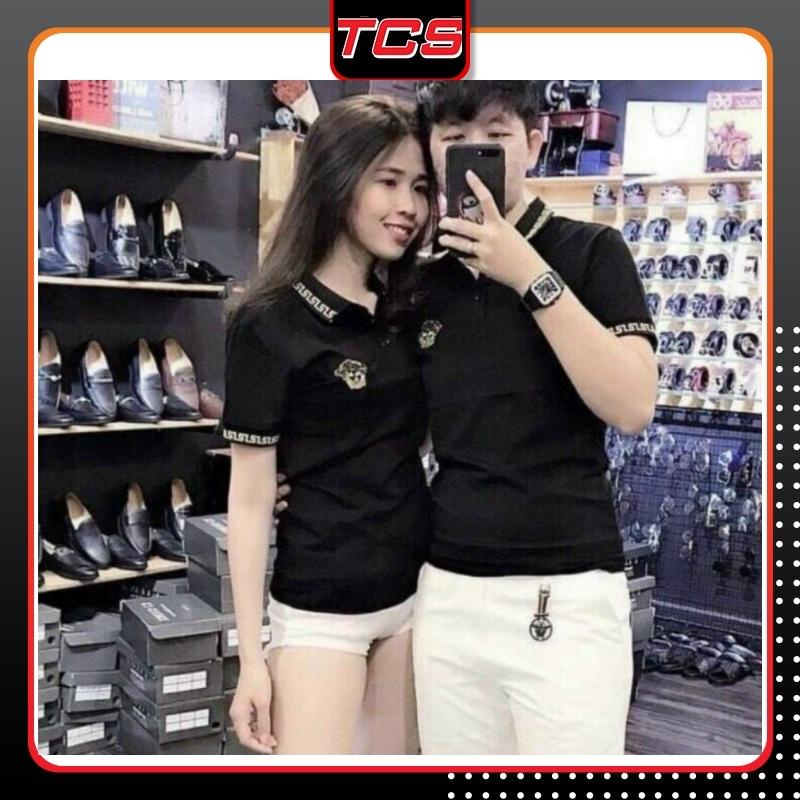 Áo thun cặp,áo phông polo nam thể thao chất cotton co dãn cao cấp thời trang trẻ trung TCS ct51