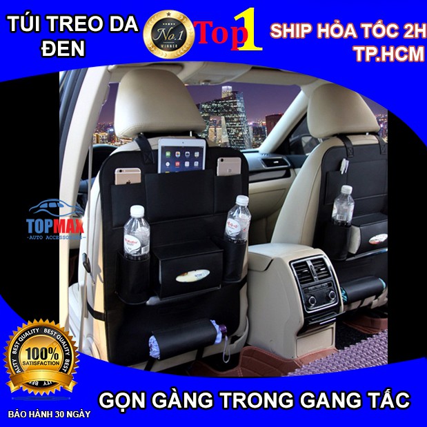 ⚡️TIỆN DỤNG⚡️Túi treo sau ghế ô tô, túi đựng đồ sau ghế xe hơi chất liệu da PU cao cấp.