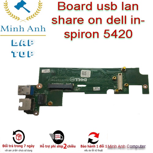 bo mạch usb lan laptop dell inspiron 5420