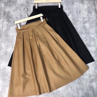 Chân váy xoè kaki dior