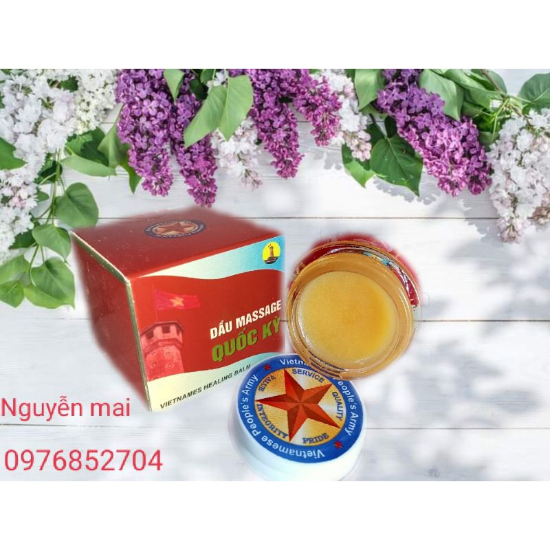 Dầu nóng Quốc kỳ (dầu massage )