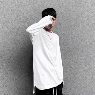 Áo Basic Dài Tay LONGTEE Dáng Rộng Unisex Nam, Nữ GIARE77
