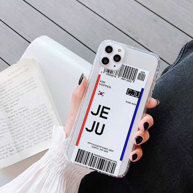 Ốp điện thoại trong suốt họa tiết chữ Moscow/Madrid/Bandgkok dành cho IPhone11 11Pro 11Promax 6s 7Plus 8 8+ X Xsmax | BigBuy360 - bigbuy360.vn