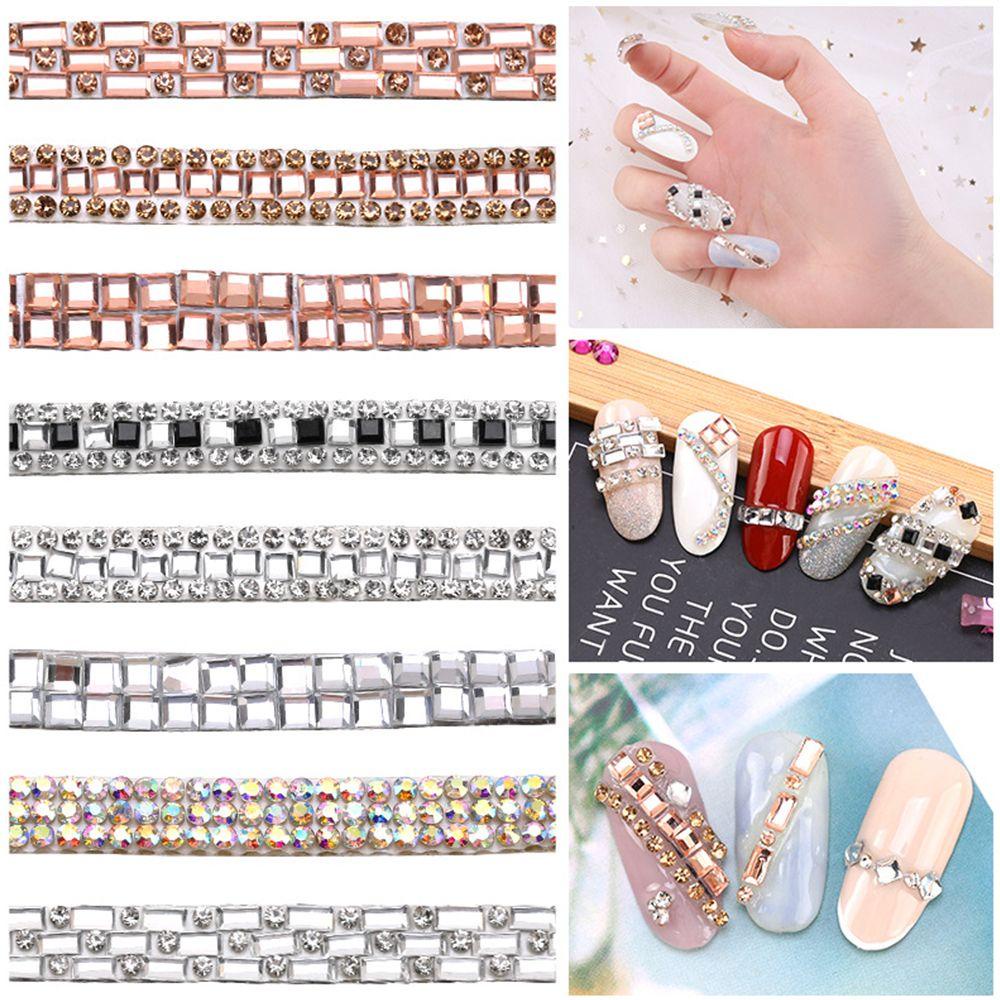 Phụ Kiện Dây Xích Trang Trí Móng Tay Thời Trang