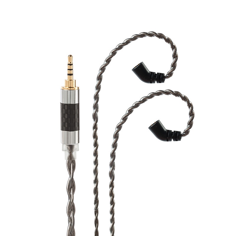 Cáp nâng cấp tai nghe Blon cho BL05 bl-01 bl03 bằng đồng mạ bạc 4 lõi 3.5 mm