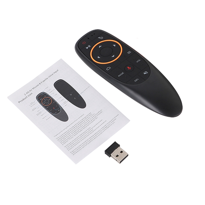 Chuột bay G10 2.4G điều khiển từ xa bằng giọng nói dùng cho Android TV Box