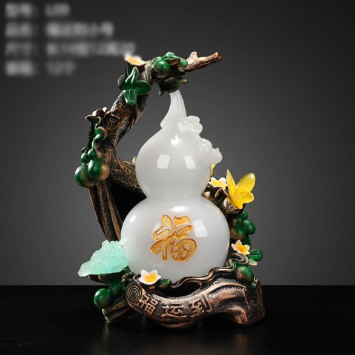 Tượng hồ lô cao cấp trưng bày phòng khách có ý nghĩa phong thủy mang đến sự may mắn bình an- quà tặng có ý nghĩa