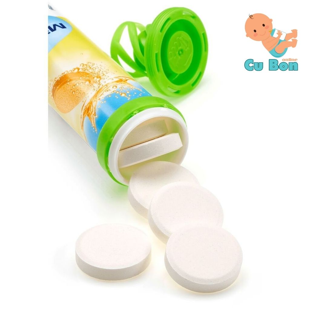Viên sủi Magnesium Mivolis của Đức giúp bổ sung Magie nhằm duy tri tốt hệ thần kinh và hệ cơ hợp với người chơi thể thao