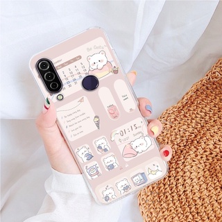 ỐP LƯNG DẺO TRONG VSMART JOY 3/JOY 2 PLUS,  IN HÌNH GẤU DỄ THƯƠNG