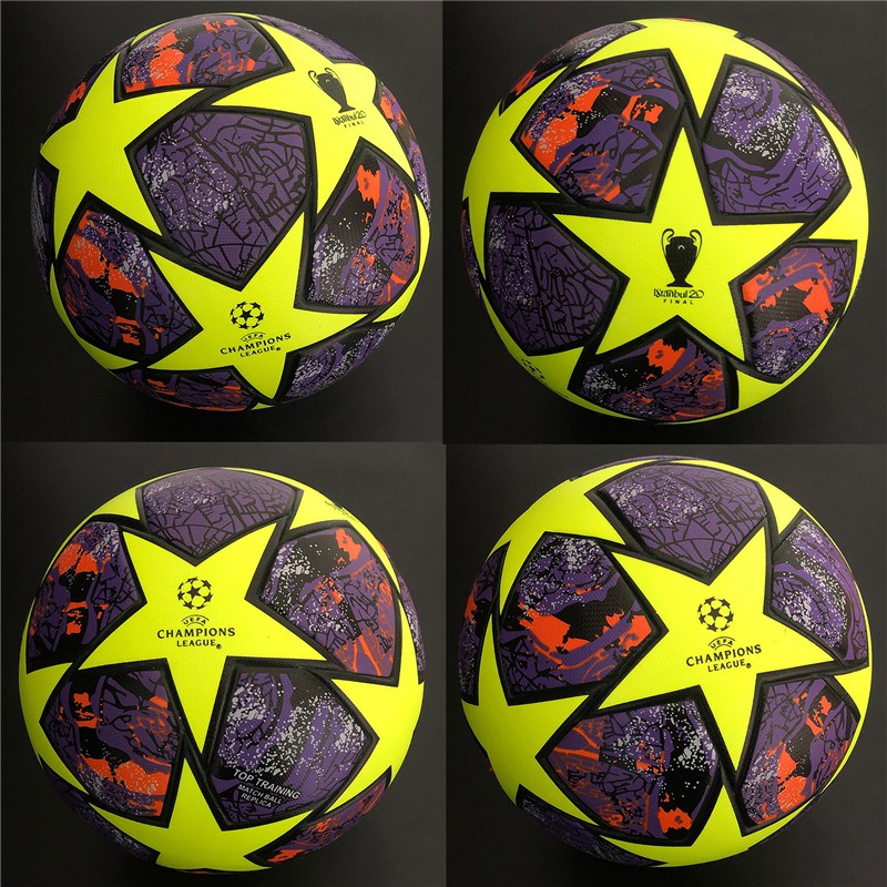 High quility 2021 Championns league official  match Size 5 Football soccer ball