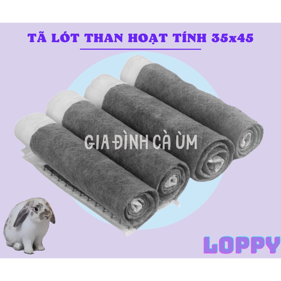 TÃ LÓT DÙNG 1 LẦN SIZE 33x45 DÀNH CHO THỎ, BỌ Ú, CHÓ MÈO