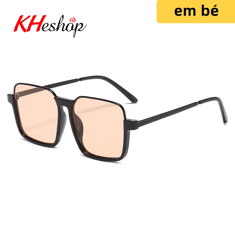 Kính Râm cho Bé trai bé gái bản Hàn Quốc, xu hướng chụp ảnh đường phố hot tròng liền xinh mã Y22088