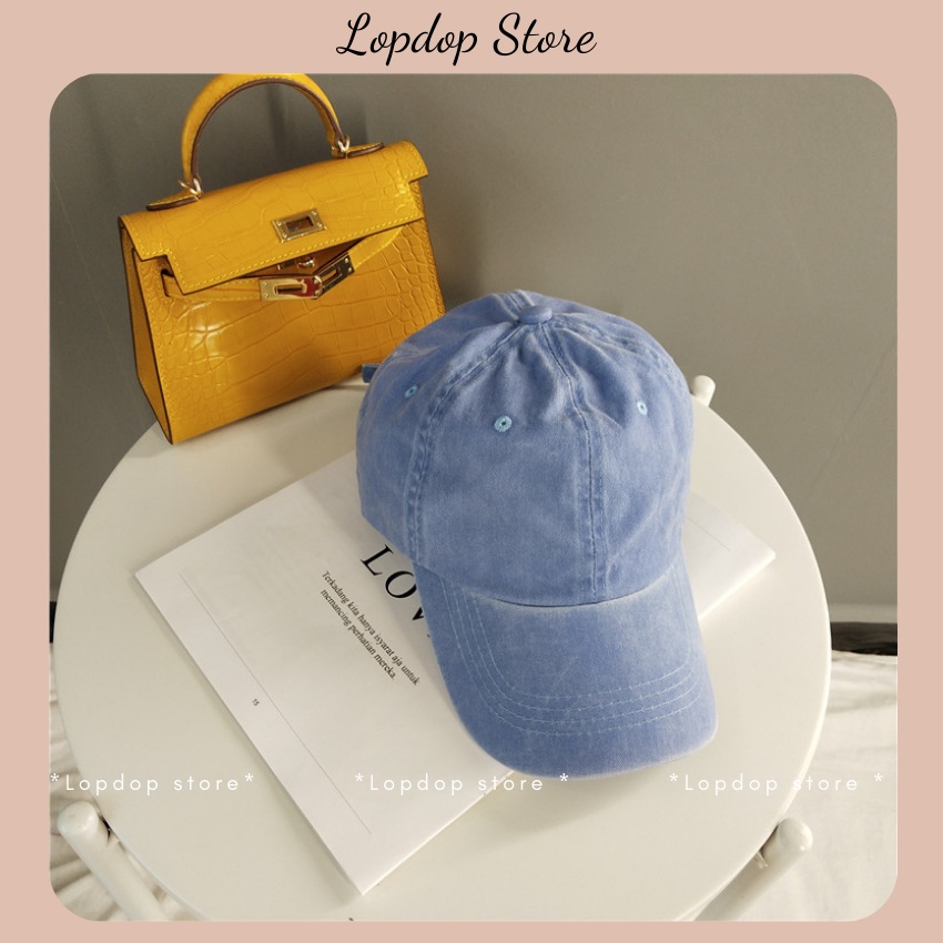 Mũ Lưỡi Trai Nam Nữ Cao Cấp Chuẩn Phom , Nón Lưới Trai Trơn Phong Cách Hàn Quốc - CAP41 Lopdop.official