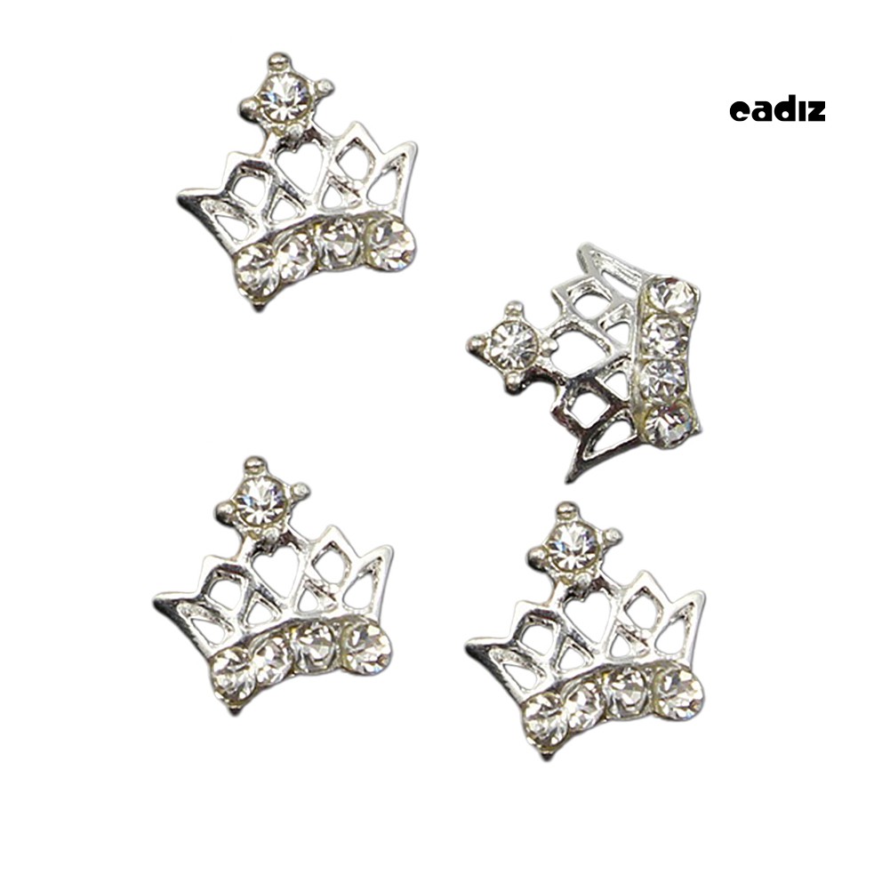 [Hàng mới về] Bộ 10 vương miện đính trang trí móng tay 3D