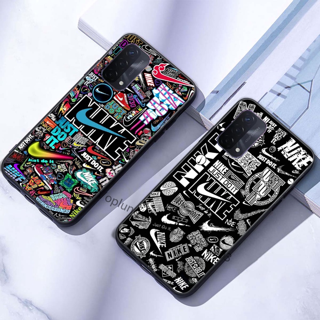 Ốp lưng oppo A55 4G / A55 5G / A74 5G in hình thương hiệu thời trang đa sắc cá tính.