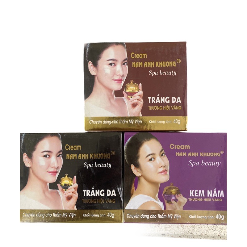 kem dưỡng trắng da nam anh Khương vip  40g-kem nám -trắng da