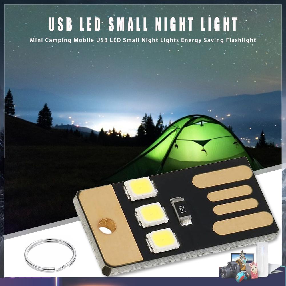 Đèn Pin LED Mini 0.2W 5V Tiện Lợi Khi Đi Cắm Trại