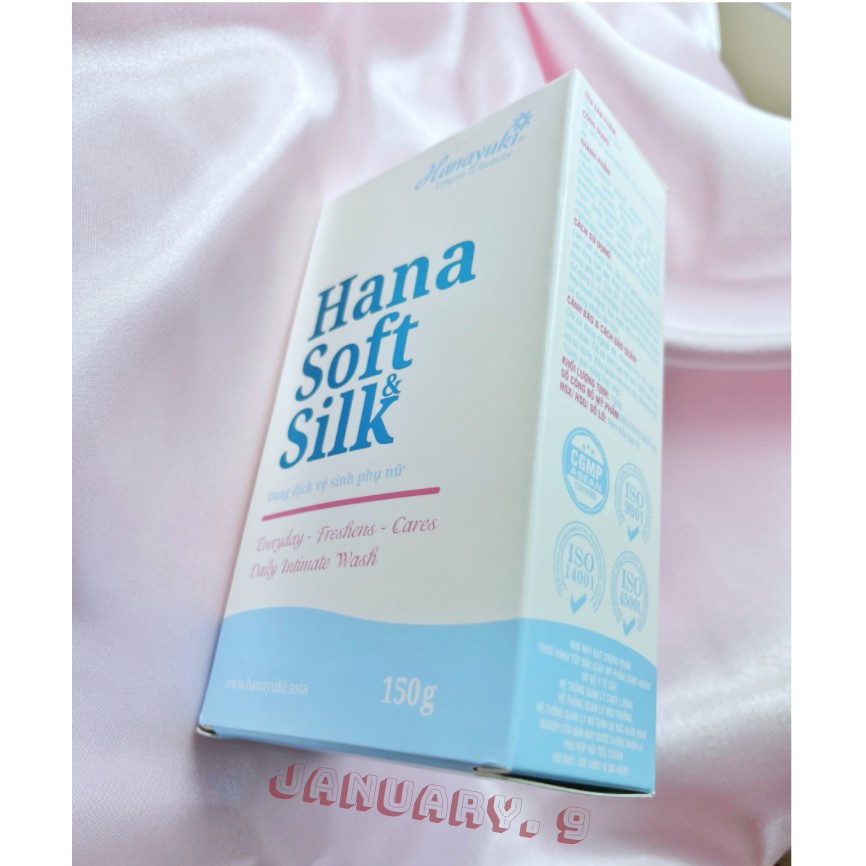 [RẺ CỰC SỐC ] Dung Dịch Vệ Sinh Phụ Nữ Hana Soft Silk Hanayuki CHÍNH HÃNG 100%