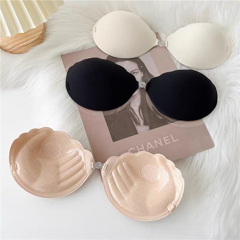 Áo Dán Ngực Su Đúc Đệm Dày Bàn Tay Nâng Ngực Tạo Khe Quyến Rũ DORIS P45