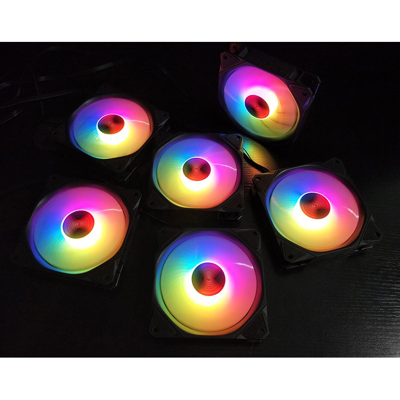 Quạt Tản Nhiệt, Fan Led RGB Coolmoon X - Đồng Bộ Hub Coolmoon