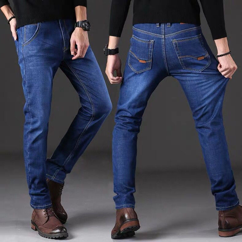 Quần Jeans Dài BEFOYI Ống Đứng Thời Trang Dành Cho Nam