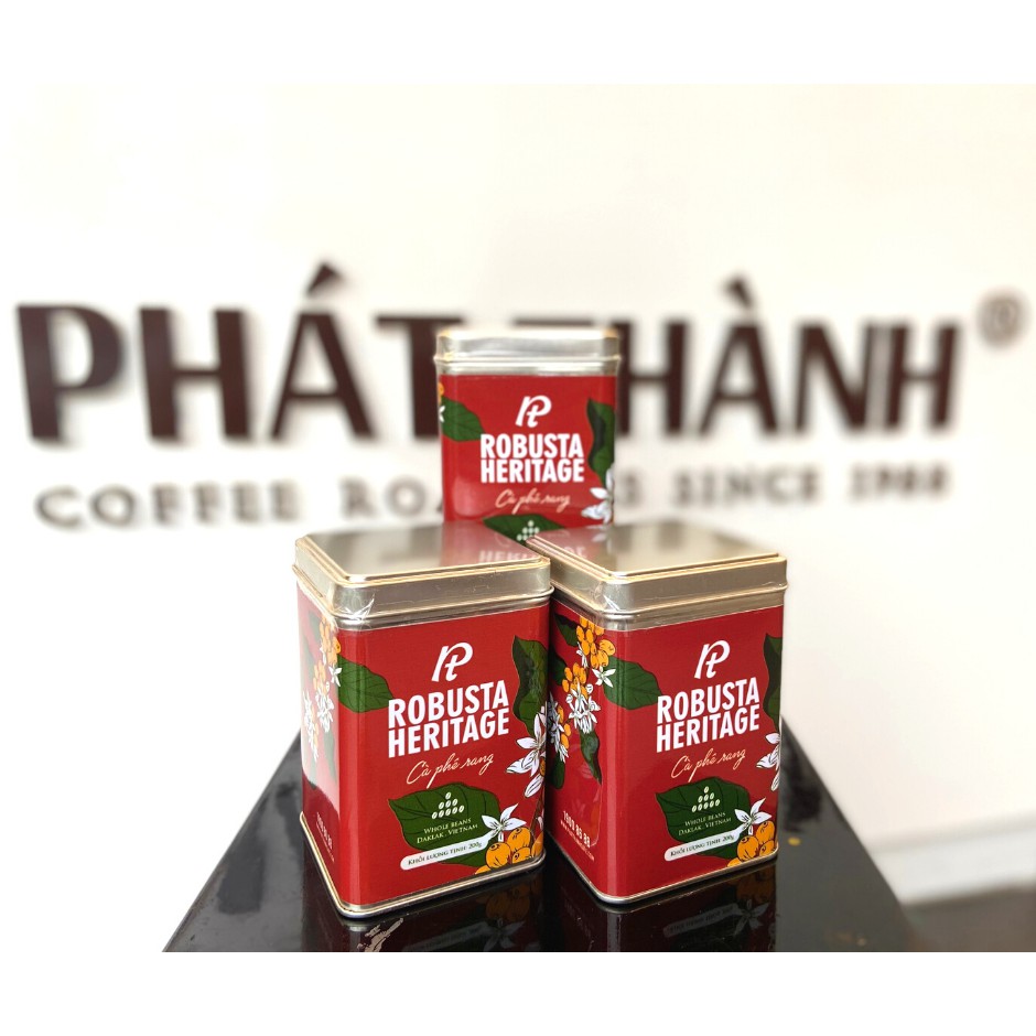 Cà phê Phát Thành Robusta Heritage (Honey Processing) - Hộp 200g