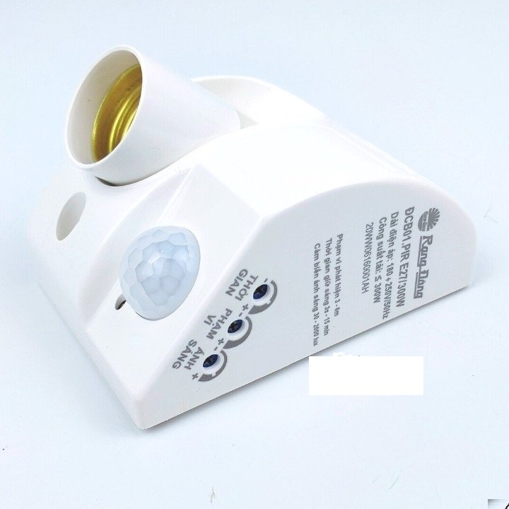 Đui đèn cảm biến Rạng Đông cao cấp siêu nhạy