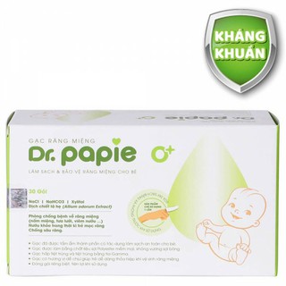 Gạc răng miệng thảo mộc phòng viêm Dr.Papie