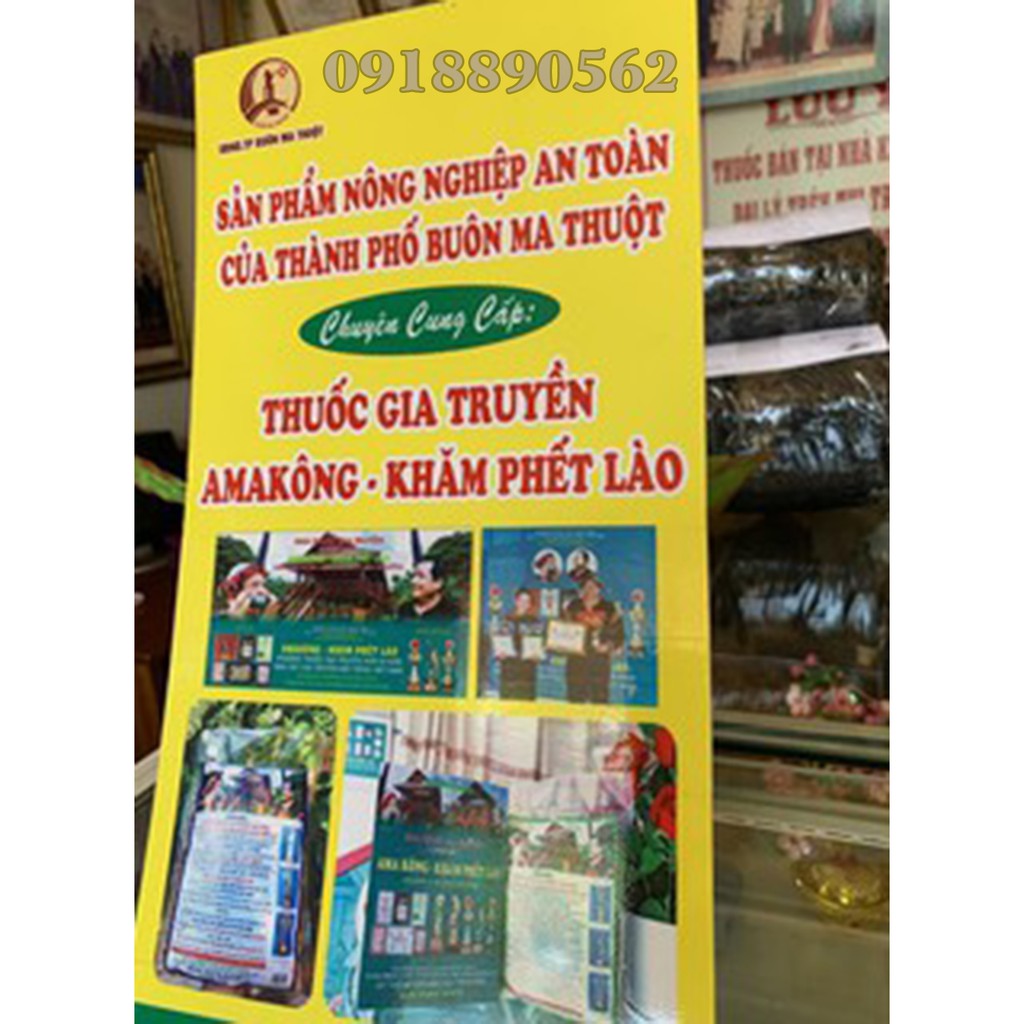 Amakông khăm phiết lào loại chính hãng có tem ,mã vạch, thang đặt biệt 960gr