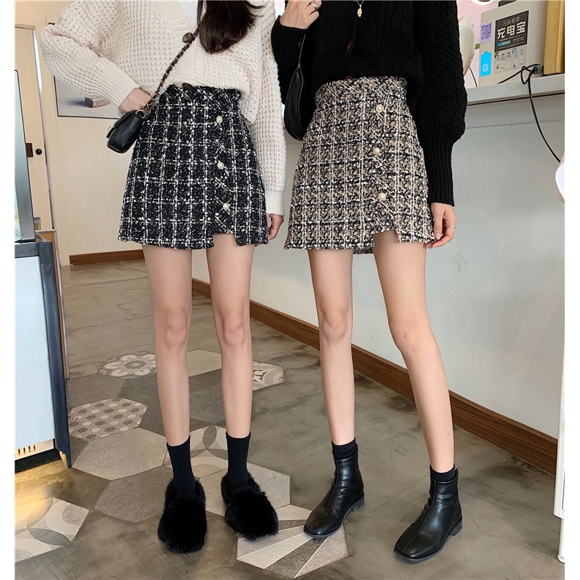Chân váy chữ A dáng suông phong cách Hàn Quốc trẻ trung dành cho nữ