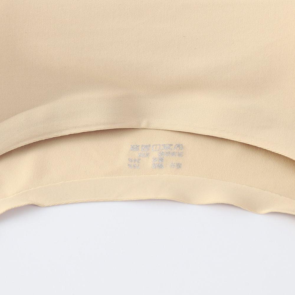 Áo Lót Thể Thao Hai Dây Mỏng Màu Trơn Có Đệm Ngực Thời Trang Cho Nữ