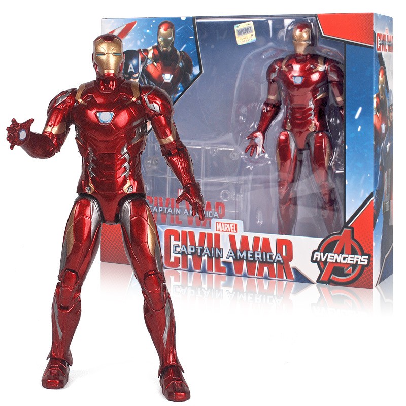 Mô hình Người Sắt phim Iron Man của Marvel sống động