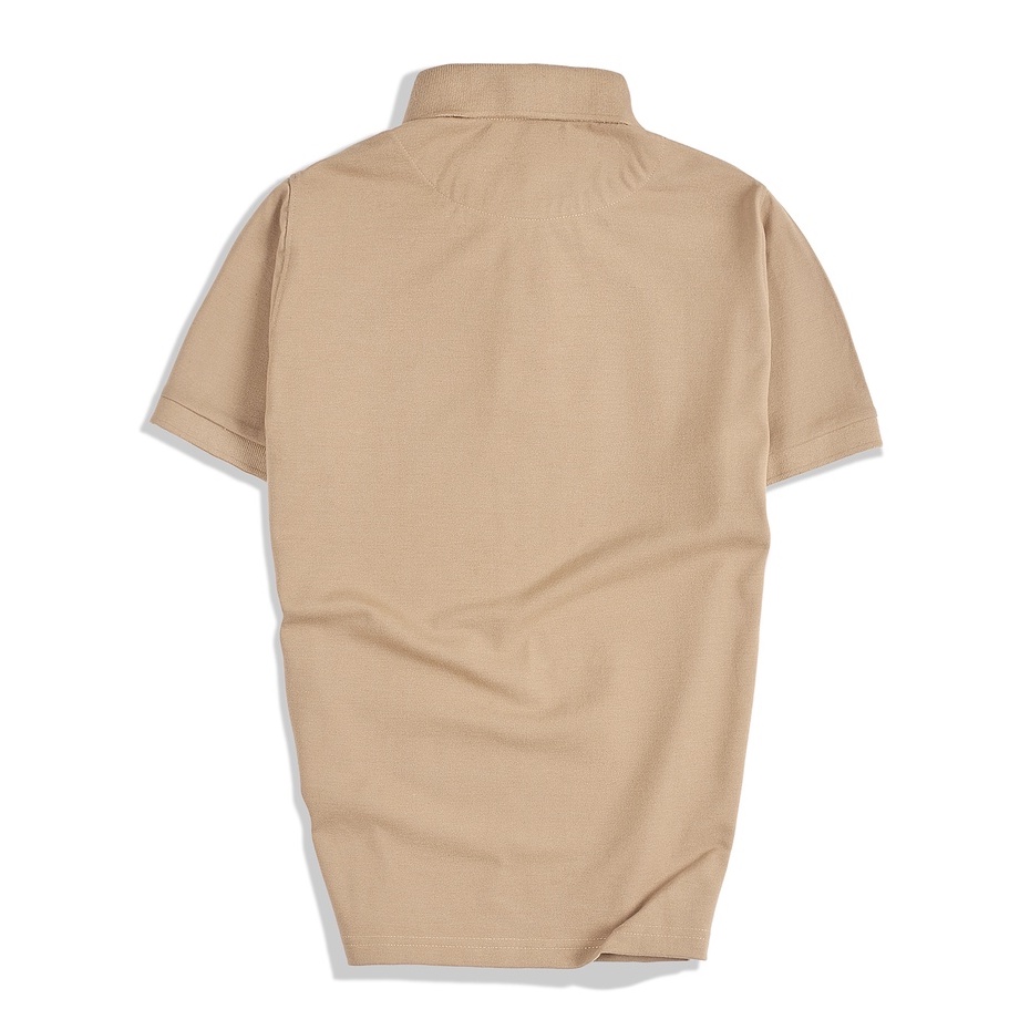 Áo Thun Polo Nam Cổ Bẻ Màu Gừng Thương Hiệu MrTwins