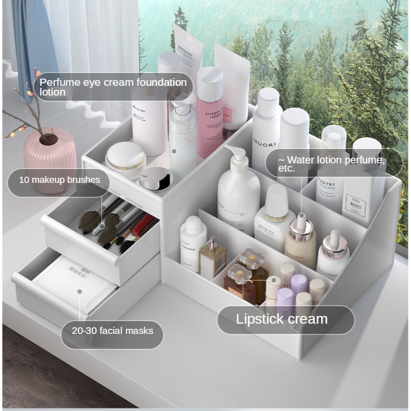 Hộp Đựng Đồ Trang Điểm Cỡ Lớn B714 Thiết Kế Tiện Dụng