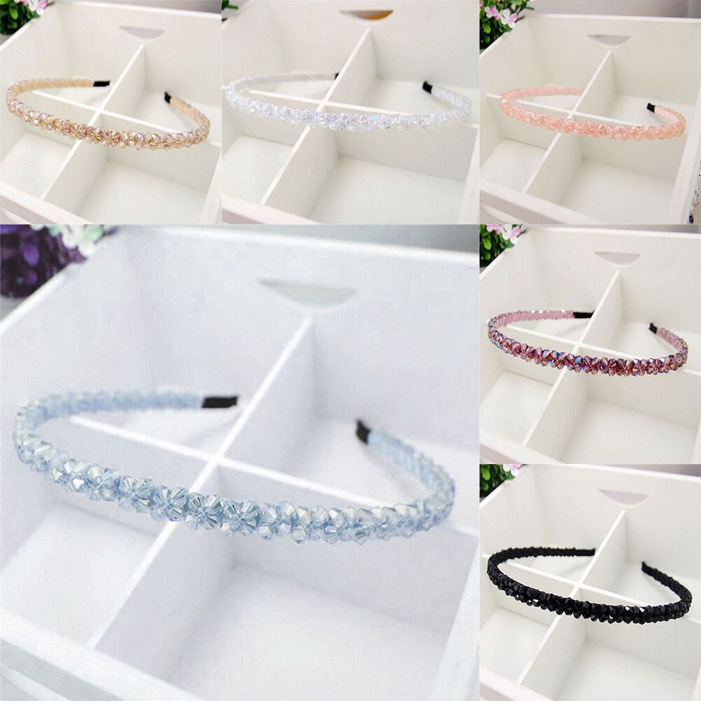 Cài tóc kim loại đính đá lấp lánh