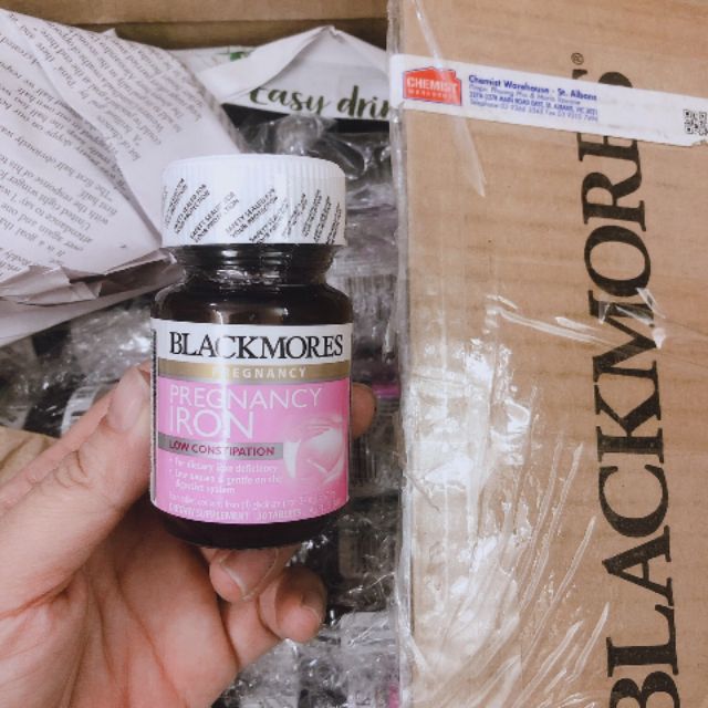 Sắt bầu blackmores 30 viên