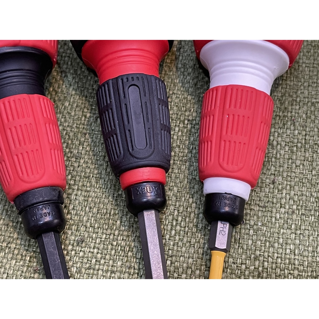 Chuôi tô vít cán tròn bằng nhựa No.3775-H Anex