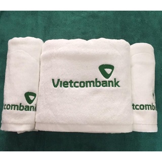 Dịch vụ thêu logo theo yêu cầu Khăn cotton