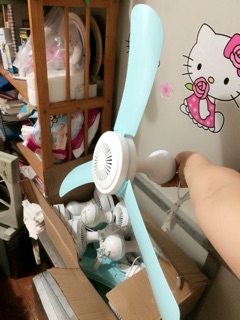 Quạt trần mini treo màn cánh 900mm