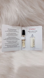 🧚🏻‍♀️🧚🏻‍♀️ Mẫu thử nước hoa ( Vial ) Cartier 1,5ml 🧚🏻‍♀️🧚🏻‍♀️