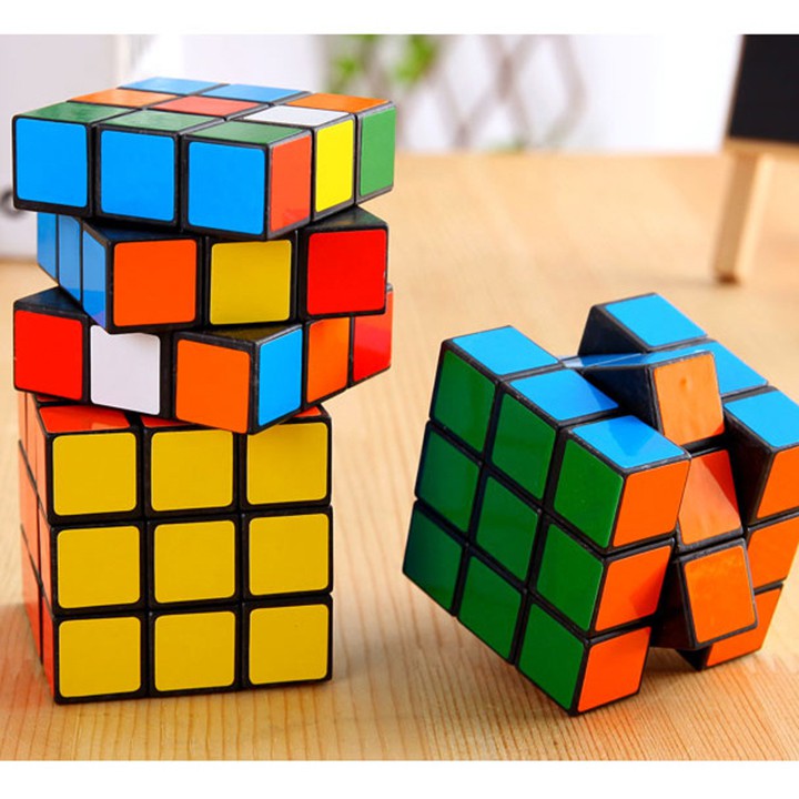 Trò chơi Rubik 3x3 loại lớn 5.5cm và mini 3cm