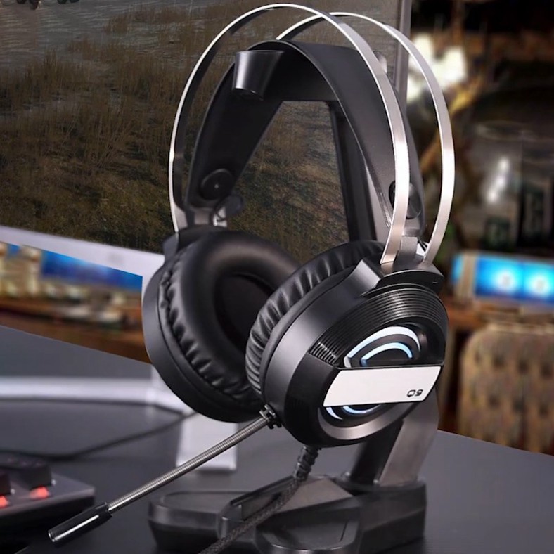 Tai nghe gaming chụp tai máy tính chơi game có mic tích hợp đèn LED cho điện thoại/Pc / Ps4 - HÀNG MỚI VỀ