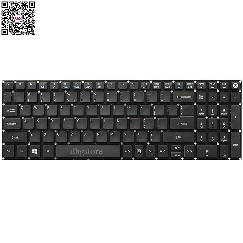 Bàn phím laptop Acer Aspire E5-573, E5-574, E5-575, E5-576, E5-722, F5-521, F5-571, F5-572, F5-573 | BigBuy360 - bigbuy360.vn