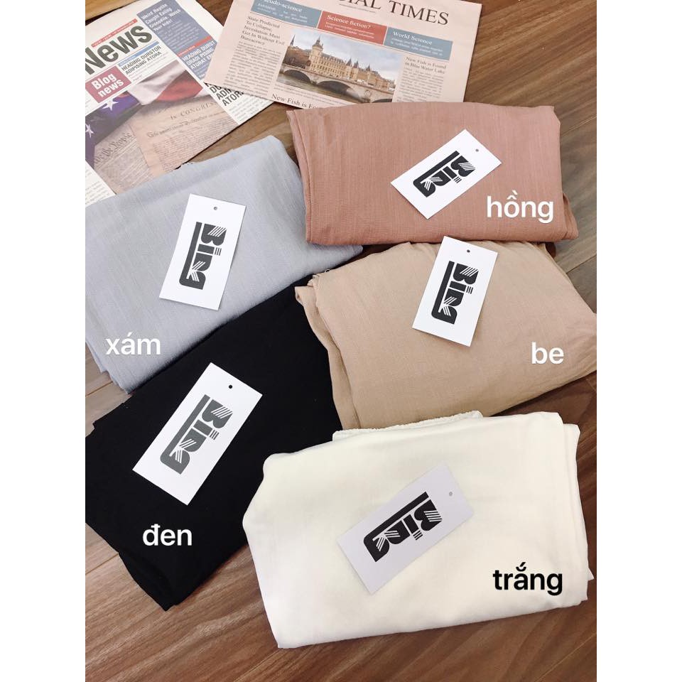 Quần baggy đũi xước cạp chun co dãn có size nhiều màu xinh